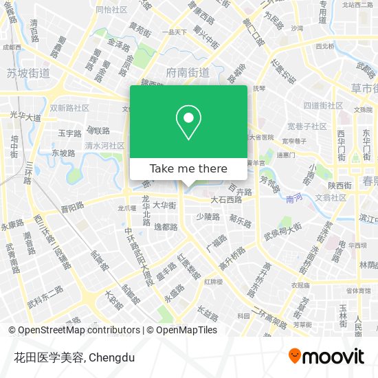 花田医学美容 map