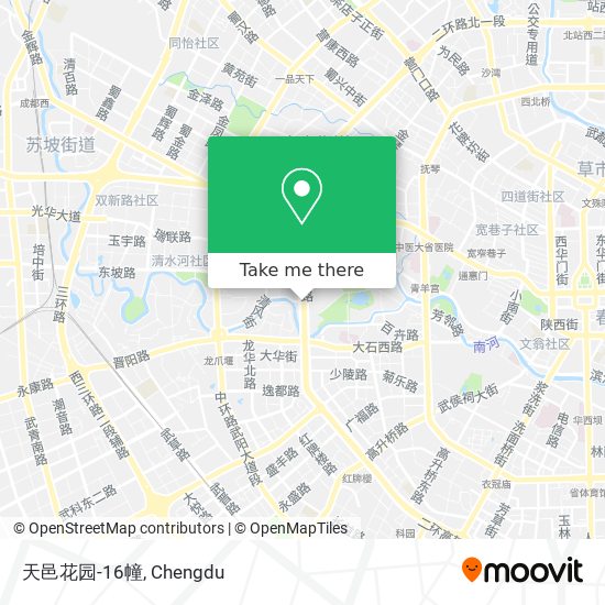天邑花园-16幢 map