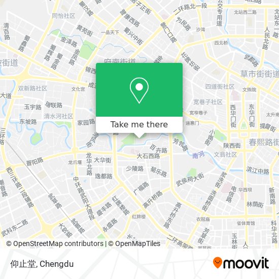 仰止堂 map