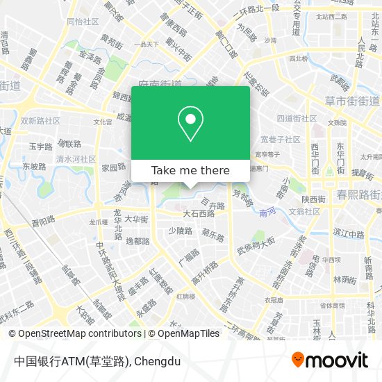 中国银行ATM(草堂路) map
