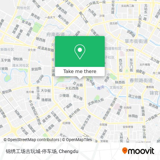 锦绣工场古玩城-停车场 map
