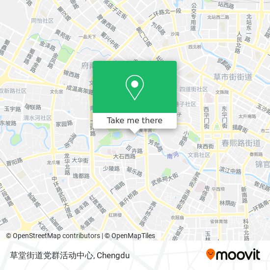 草堂街道党群活动中心 map