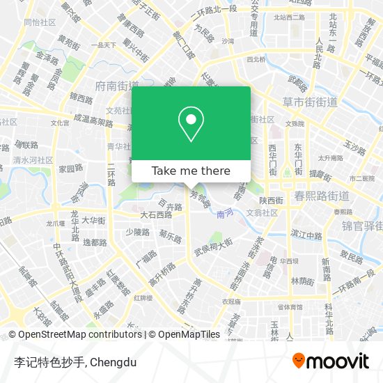 李记特色抄手 map