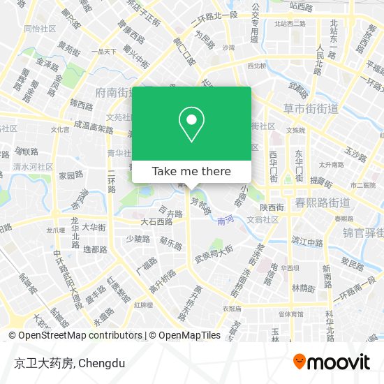 京卫大药房 map