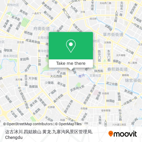 达古冰川.四姑娘山.黄龙.九寨沟风景区管理局 map