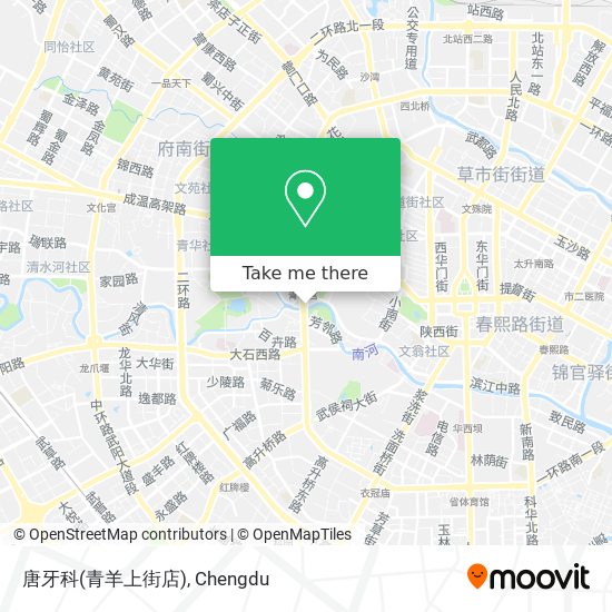 唐牙科(青羊上街店) map