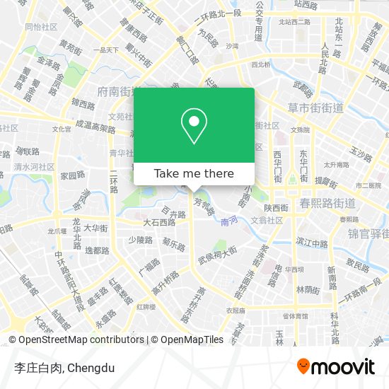 李庄白肉 map
