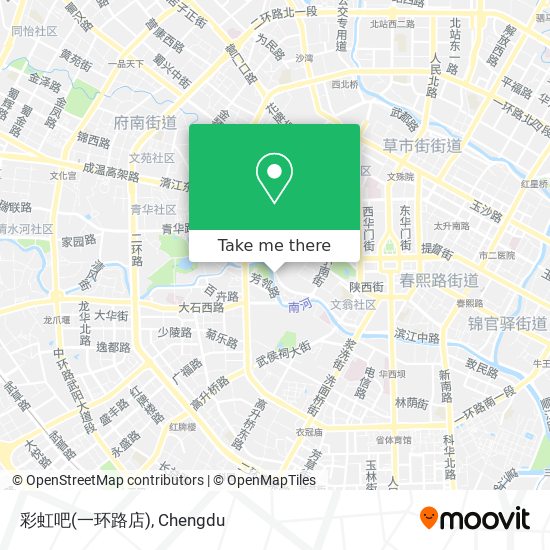 彩虹吧(一环路店) map