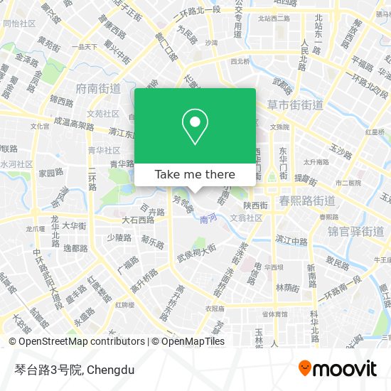 琴台路3号院 map