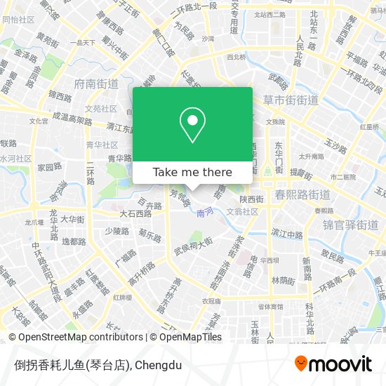倒拐香耗儿鱼(琴台店) map