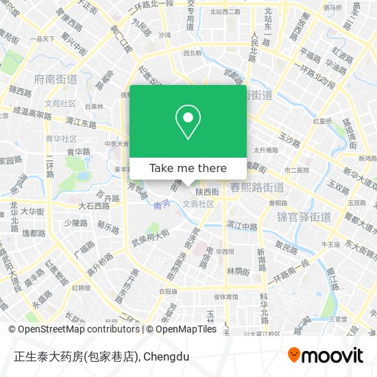 正生泰大药房(包家巷店) map