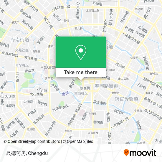 晟德药房 map