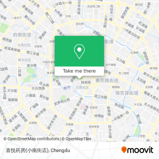 喜悦药房(小南街店) map
