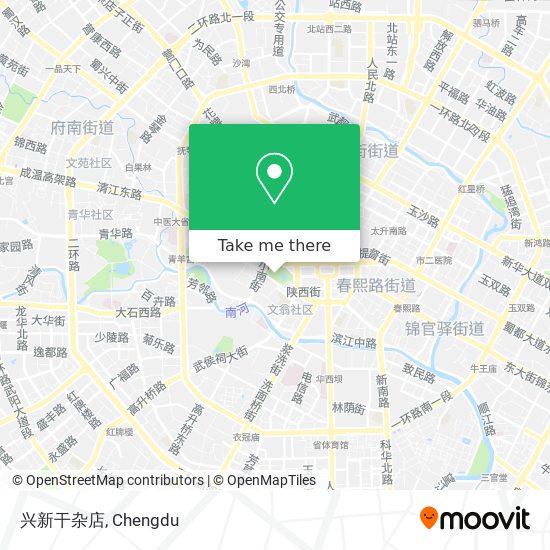 兴新干杂店 map