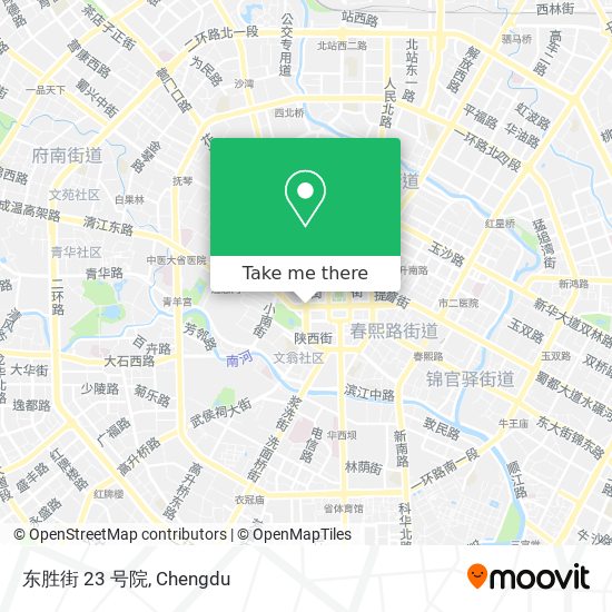 东胜街 23 号院 map
