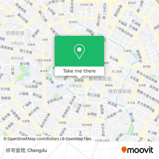 祥哥面馆 map
