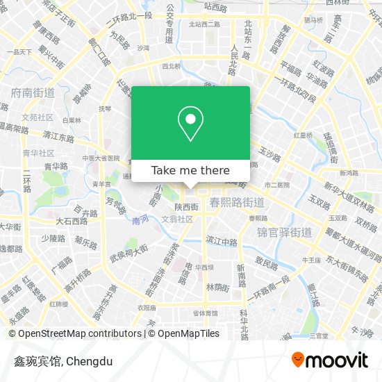 鑫琬宾馆 map