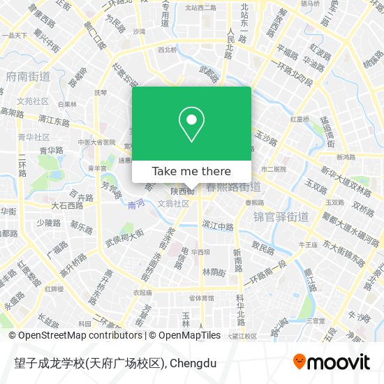 望子成龙学校(天府广场校区) map