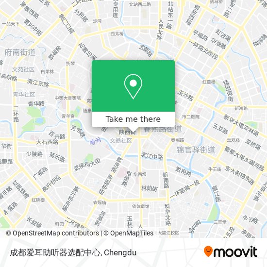 成都爱耳助听器选配中心 map