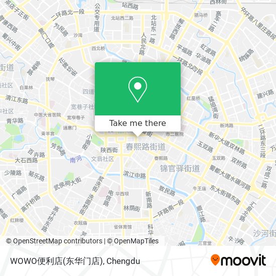 WOWO便利店(东华门店) map