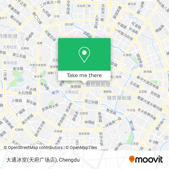大通冰室(天府广场店) map