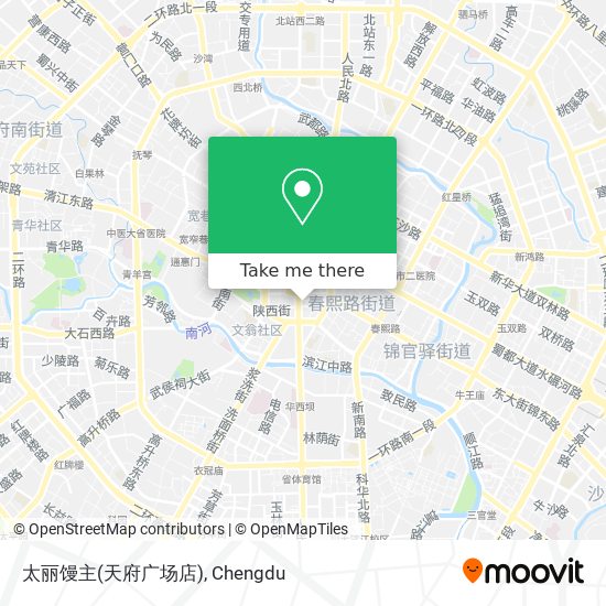 太丽馒主(天府广场店) map