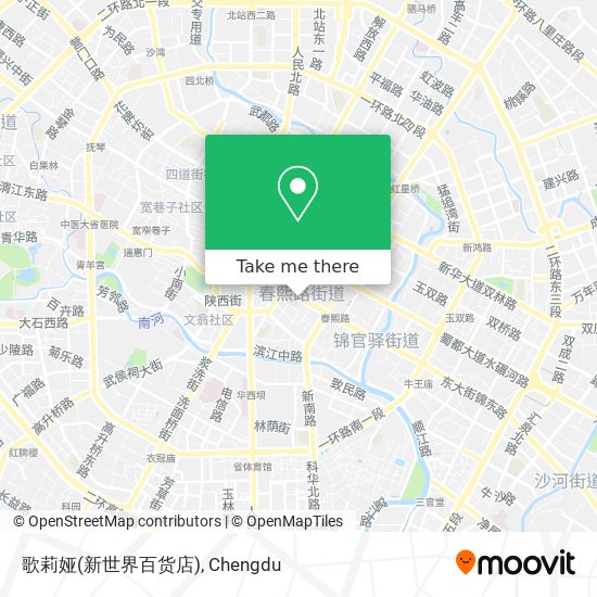 歌莉娅(新世界百货店) map