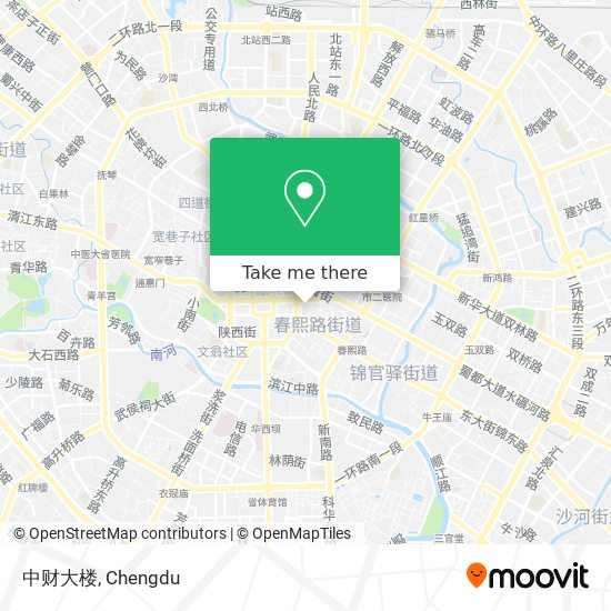 中财大楼 map