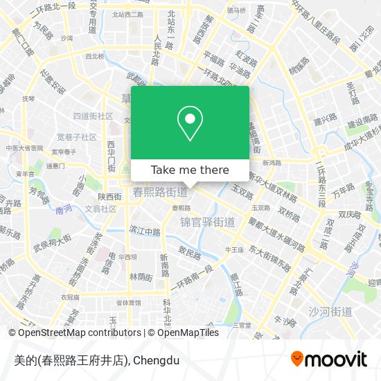美的(春熙路王府井店) map