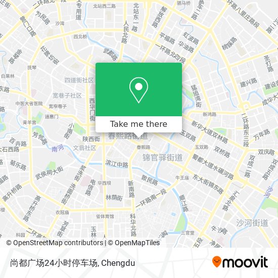 尚都广场24小时停车场 map