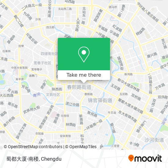蜀都大厦-南楼 map