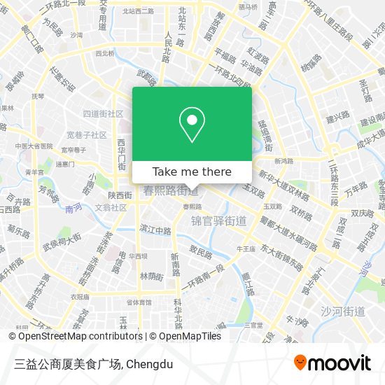 三益公商厦美食广场 map