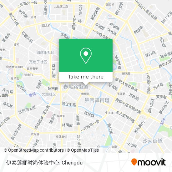 伊泰莲娜时尚体验中心 map