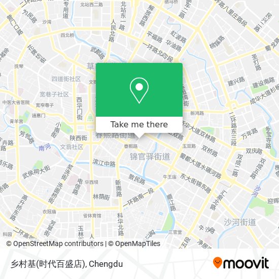 乡村基(时代百盛店) map