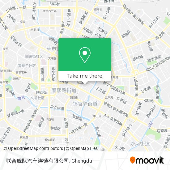 联合舰队汽车连锁有限公司 map