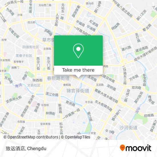 致远酒店 map