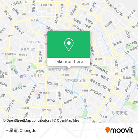 三星道 map