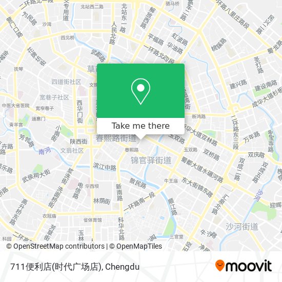 711便利店(时代广场店) map