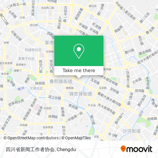 四川省新闻工作者协会 map