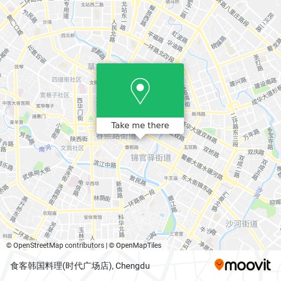 食客韩国料理(时代广场店) map