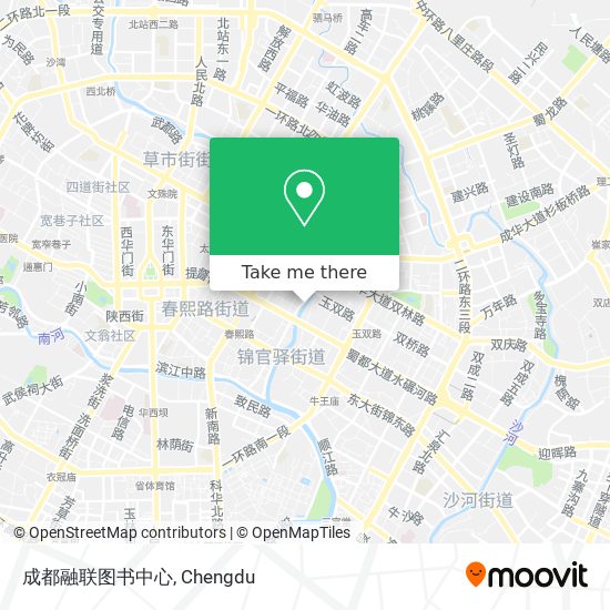 成都融联图书中心 map