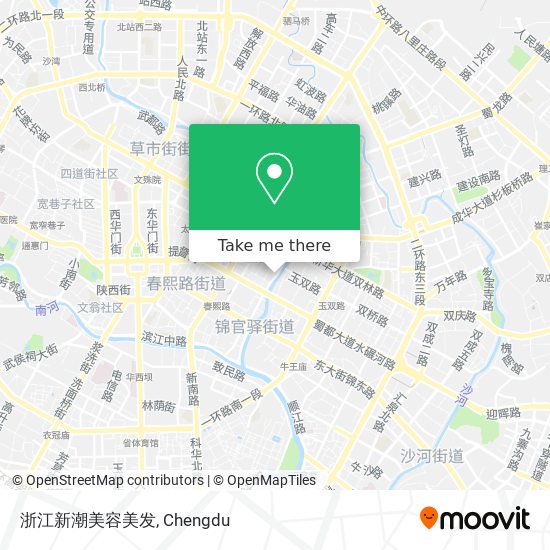 浙江新潮美容美发 map