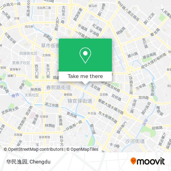 华民逸园 map