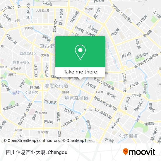 四川信息产业大厦 map