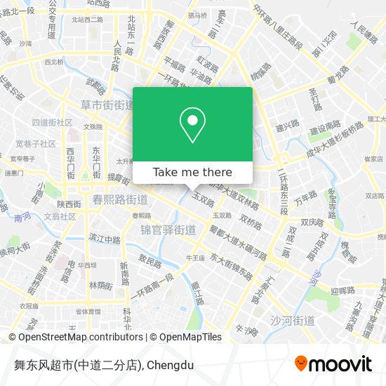 舞东风超市(中道二分店) map