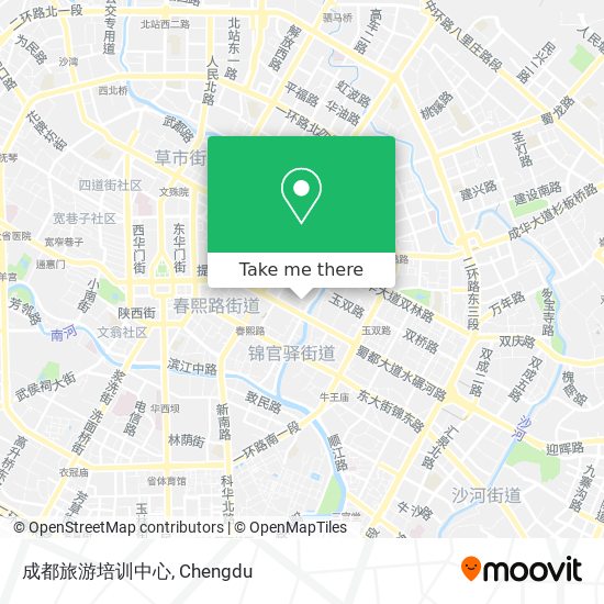 成都旅游培训中心 map