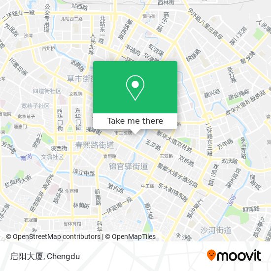 启阳大厦 map
