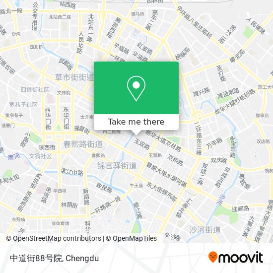 中道街88号院 map