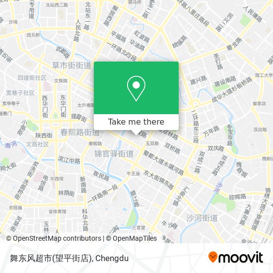 舞东风超市(望平街店) map