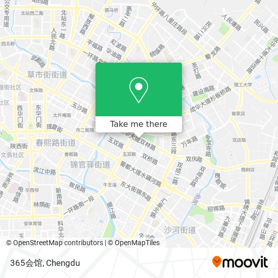 365会馆 map